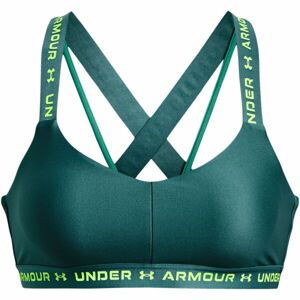 Under Armour CROSSBACK LOW Dámska podprsenka, tmavo zelená, veľkosť