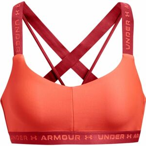 Under Armour CROSSBACK LOW Dámska podprsenka, lososová, veľkosť XL