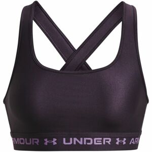 Under Armour CROSSBACK MID BRA Dámska podprsenka, fialová, veľkosť md