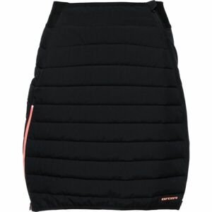 Arcore NORVEGE Dámska zateplená sukňa, čierna, veľkosť 2XL