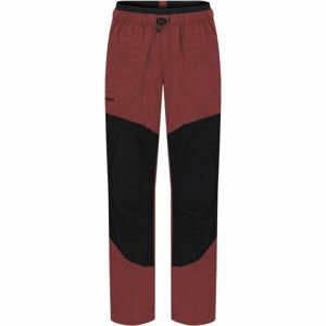 Hannah GUINES JR Detské outdoorové nohavice, červená, veľkosť 140