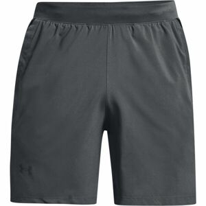 Under Armour UA LAUNCH 7'' SHORT Pánske šortky, sivá, veľkosť M