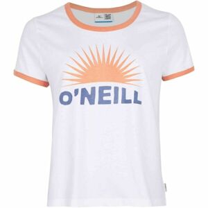 O'Neill MARRI RINGER T-SHIRT Dámske tričko, biela, veľkosť M