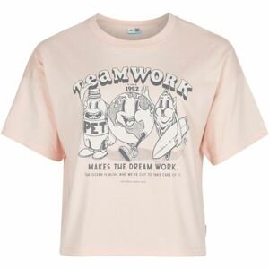 O'Neill STREAM T-SHIRT Dámske tričko, ružová, veľkosť L