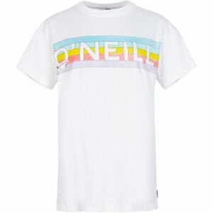O'Neill CONNECTIVE GRAPHIC LONG TSHIRT Dámske tričko, biela, veľkosť L