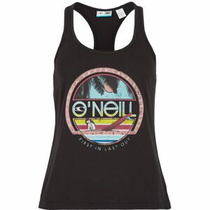 O'Neill CONNECTIVE GRAPHIC TANK TOP Dámske tielko, čierna, veľkosť M