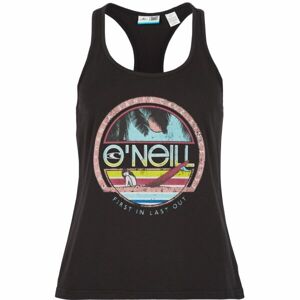 O'Neill CONNECTIVE GRAPHIC TANK TOP Dámske tielko, čierna, veľkosť XS