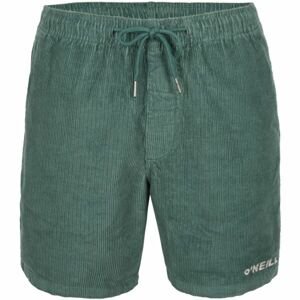 O'Neill CAMORRO CORD SHORT Pánske šortky, zelená, veľkosť L