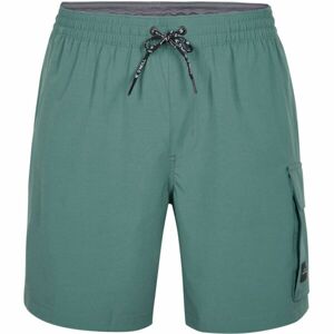 O'Neill ALL DAY 17'' HYBRID SHORTS Pánske kúpacie šortky, tmavo zelená, veľkosť L