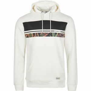 O'Neill BLOCK HOODIE Pánska mikina, biela, veľkosť S