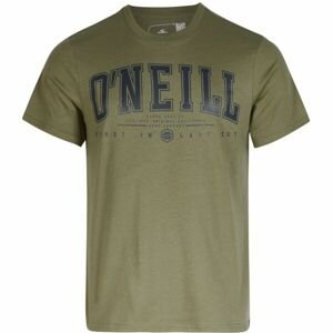 O'Neill STATE MUIR T-SHIRT Pánske tričko, khaki, veľkosť L