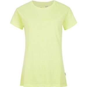 O'Neill ESSENTIALS T-SHIRT Dámske tričko, žltá, veľkosť M