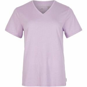 O'Neill ESSENTIALS V-NECK T-SHIRT Dámske tričko, fialová, veľkosť M