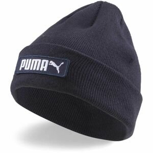 Puma CLASSIC CUFF BEANIE Pánska pletená čiapka, tmavo modrá, veľkosť UNI