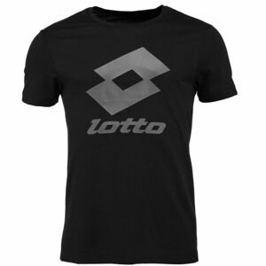 Lotto SMART IV TEE 2 Pánske tričko, čierna, veľkosť XXL