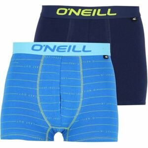 O'Neill BOXER FIRST IN LAST OUT PLAIN 2-PACK Pánske boxerky, modrá, veľkosť