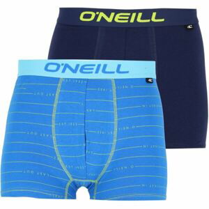 O'Neill BOXER FIRST IN LAST OUT PLAIN 2-PACK Pánske boxerky, modrá, veľkosť M