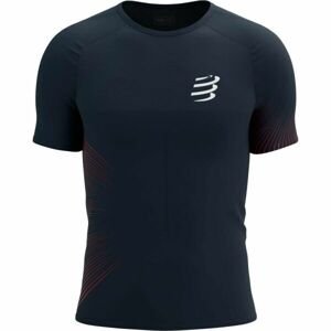 Compressport Pánske bežecké tričko Pánske bežecké tričko, čierna, veľkosť XL