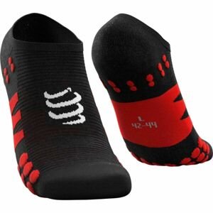 Compressport NO SHOW SOCKS Členkové  športové  ponožky, čierna, veľkosť T2