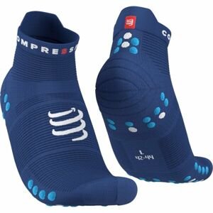 Compressport PRO RACING SOCKS V4.0 RUN Bežecké ponožky, modrá, veľkosť T1