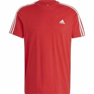 adidas 3S SJ T Pánske tričko, červená, veľkosť 2XL