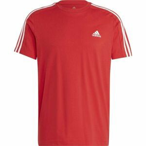 adidas 3S SJ T Pánske tričko, červená, veľkosť L