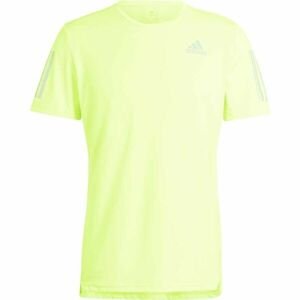 adidas OWN THE RUN TEE Pánske bežecké tričko, žltá, veľkosť XL