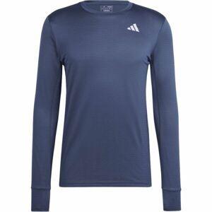 adidas OTR LONGSLEEVE Pánske tričko na behanie, tmavo modrá, veľkosť L