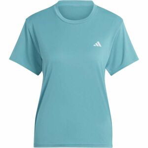 adidas RUN IT TEE Dámske bežecké tričko, svetlomodrá, veľkosť M