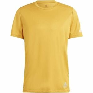 adidas RUN IT TEE M Pánske bežecké tričko, žltá, veľkosť 2XL