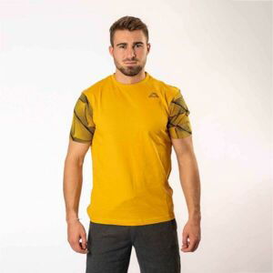 Kappa LOGO ETRO Pánske tričko, žltá, veľkosť XL