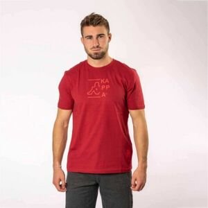 Kappa LOGO EPECHINO Pánske tričko, červená, veľkosť 3XL
