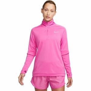 Nike DF PACER HZ Dámska tréningová mikina, ružová, veľkosť L