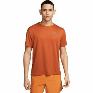 Nike NK DF UV MILER SS Pánske tréningové tričko, oranžová, veľkosť XL