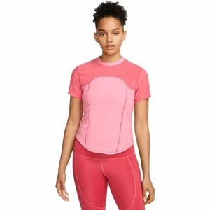 Nike DF AIR SS TOP Dámske tréningové tričko, ružová, veľkosť S