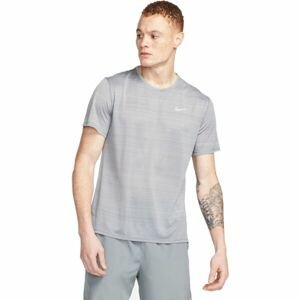 Nike DF MILER BREATHE SS Pánske tričko, sivá, veľkosť 2XL