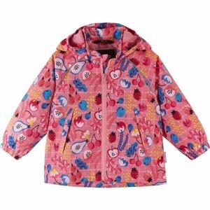 REIMA HETE Detská nepremokavá bunda, ružová, veľkosť 104