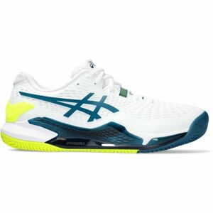 ASICS GEL-RESOLUTION 9 Pánska tenisová obuv, biela, veľkosť 46.5