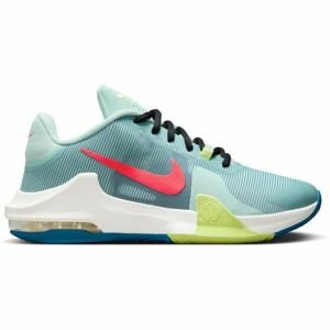 Nike AIR MAX IMPACT 4 Pánska basketbalová obuv, svetlomodrá, veľkosť 44.5