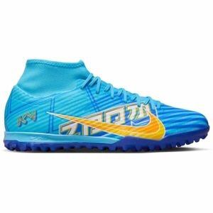Nike ZOOM MERCURIAL SUPERFLY 9 ACADEMY KM TF Pánske turfy, modrá, veľkosť 42