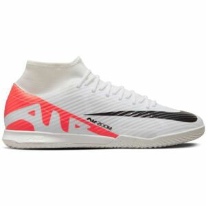 Nike ZOOM MERCURIAL SUPERFLY 9 ACADEMY IC Pánska halová obuv, biela, veľkosť 42.5