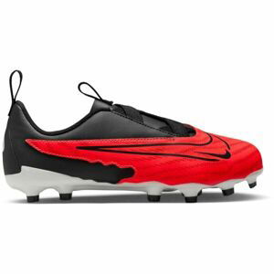 Nike JR PHANTOM GX ACADEMY FG/MG Detské kopačky, červená, veľkosť 32