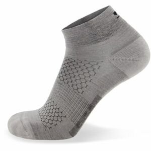 MONS ROYALE ATLAS MERINO ANKLE Športové merino ponožky, sivá, veľkosť L