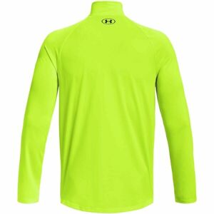 Under Armour TECH 2.0 1/2 ZIP Pánske tričko, reflexný neón, veľkosť S