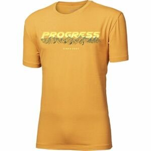 PROGRESS BARBAR SUNSET Pánske tričko, žltá, veľkosť M