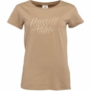 Russell Athletic TEE SHIRT W Dámske tričko, béžová, veľkosť S