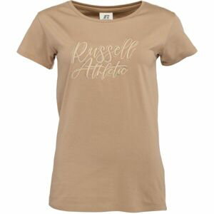 Russell Athletic TEE SHIRT W Dámske tričko, béžová, veľkosť XL
