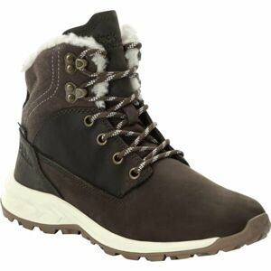 Jack Wolfskin QUEENSTOWN CITY TEXAPORE MID W Dámska zimná obuv, hnedá, veľkosť 36