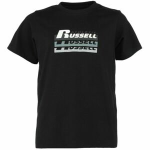 Russell Athletic TEE SHIRT BOY Detské tričko, čierna, veľkosť 128