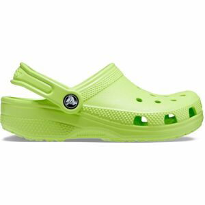 Crocs CLASSIC CLOG K Detská nazúvacia obuv, svetlo zelená, veľkosť 34/35